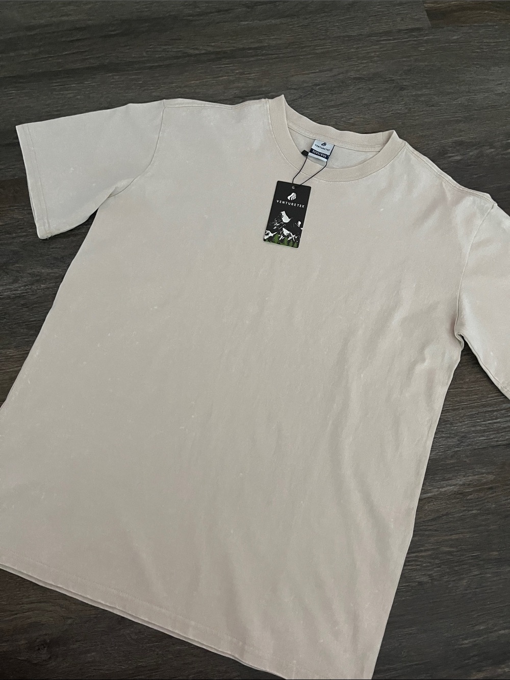 Men's Crewneck T-Shirt - Beige